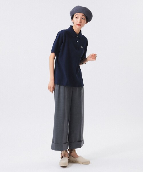 LACOSTE / ヘビー ピケ ポロ ショートスリーブ LACOSTE ポロシャツ ポロ 「別注」LACOSTE / ヘビー ピケ