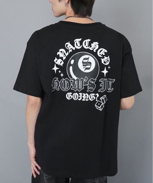 ナゴンスタンス　Tシャツ　バックプリント バックプリントTシャツ メンズ(M ホワイト): トップス｜Right-on