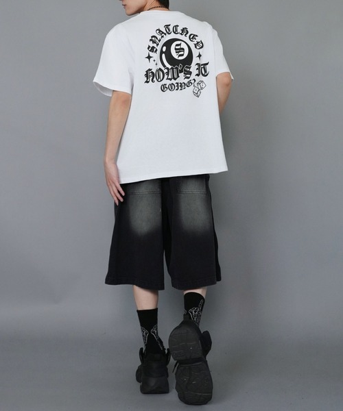 ナゴンスタンス　Tシャツ　バックプリント バックプリントTシャツ メンズ(M ホワイト): トップス｜Right-on