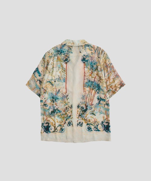 TAG（PORTER） シャツ 「TAAKK/ターク」SILK OPEN COLLAR SHIRT メンズ