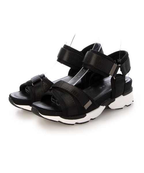 BROADCAST 厚底クロスベルトサンダル 8 STEVE MADDEN(スティーブ・マデン)｜BROADCAST 厚底クロスベルト