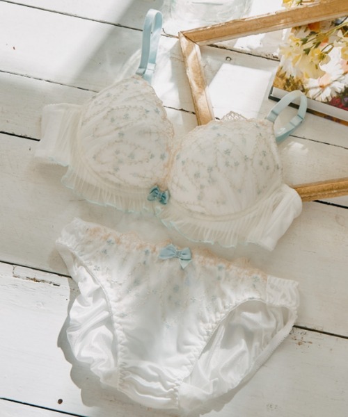 northerly ブラジャー ショーツセット ファンシープリーツ