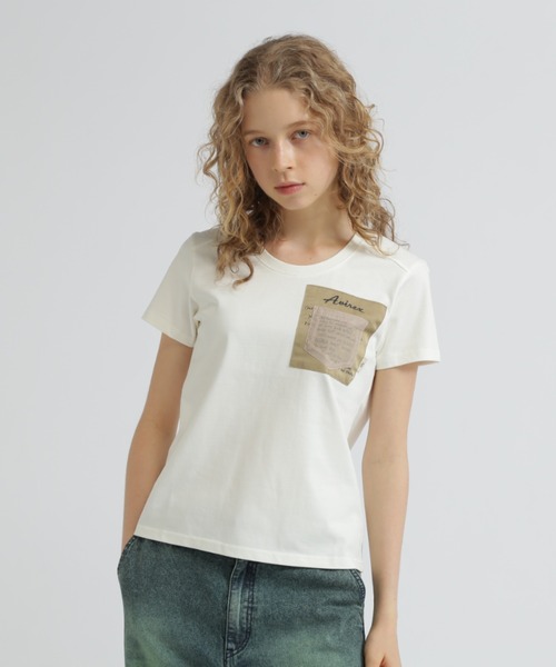 AVIREX tシャツ MILITARY ORGANDY POCKET T-SHIRT/ミリタリー