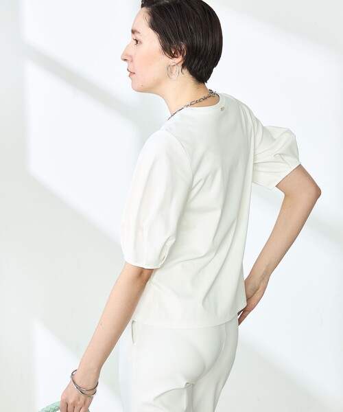 NOLLEY'S tシャツ 高機能 LA＋スムース5分袖プルオーバー