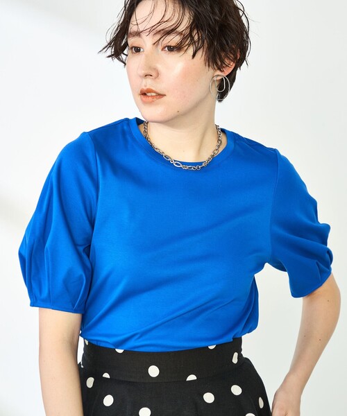 NOLLEY'S tシャツ 高機能 LA＋スムース5分袖プルオーバー