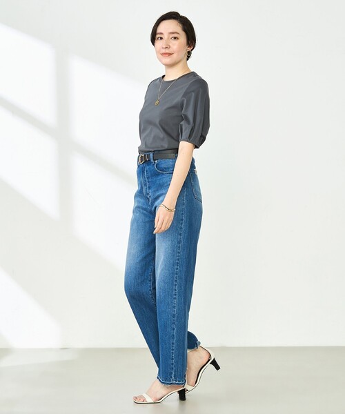 tシャツ 高機能 LA＋スムース5分袖プルオーバーカットソー レディース NOLLEY'S tシャツ 高機能 LA＋スムース5分袖プルオーバー