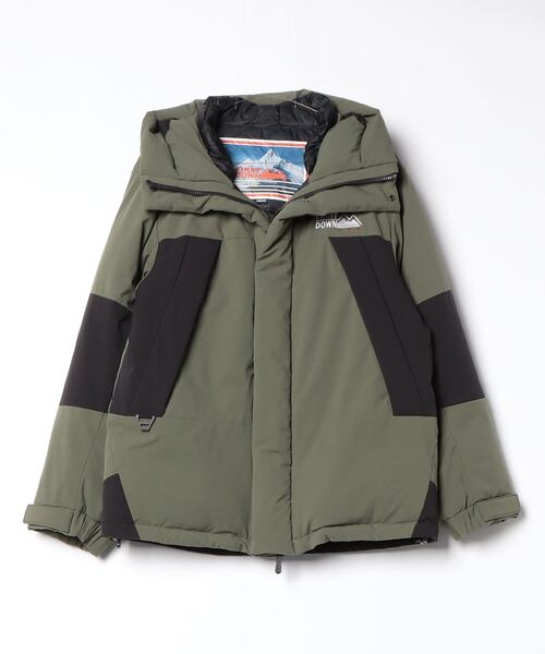 美品 FIRST DOWN × FREAK'S STORE ダウンジャケット M FREAK'S STORE（フリークスストア） 「FIRST DOWN」ダウンジャケット