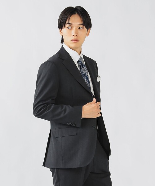【大きいサイズXL】ビームスハート　ビジネススーツ　セット　ストレッチ　ネイビー BEAMS HEART（ビームス ハート） セレモニースーツ セットアップ 「4