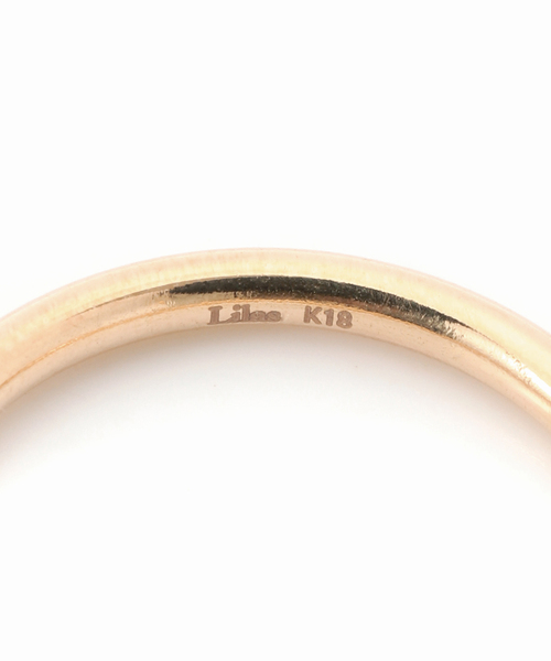 Lilas 指輪 リング パイプリング *7*9*11 K18 レディース : ZOZOTOWN
