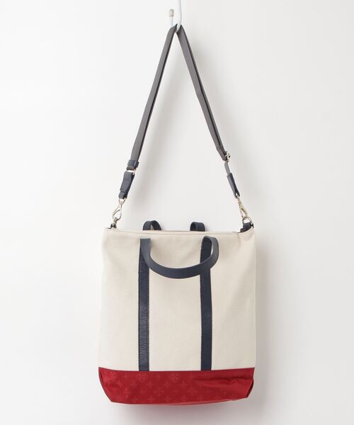 (美品)ラシット　russetパナマ　ベージュ 2wayバッグ russet 「russet」 2WAYバッグ - ベージュ レディース