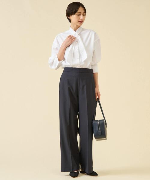 martinique（マルティニーク） ブラウス シャツ ESSENTIAL ボウタイ