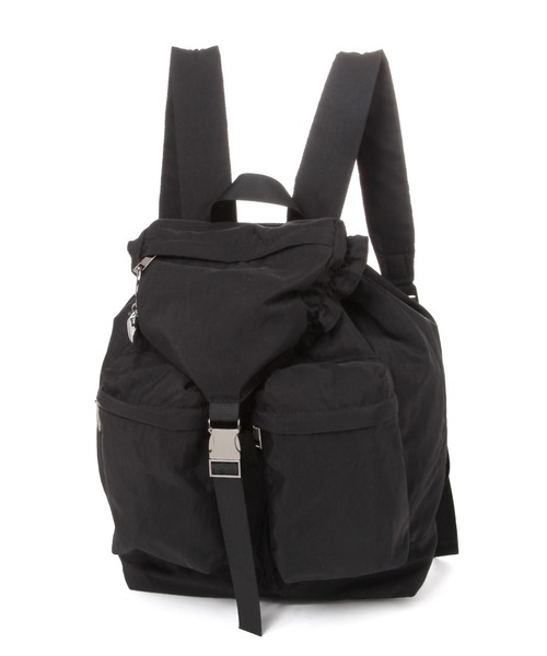 niko and … バックパック　新品タグ付  ニコアンド　リュック  黒 niko and ｜アソートスクエアデイバッグ | Rakuten Fashion