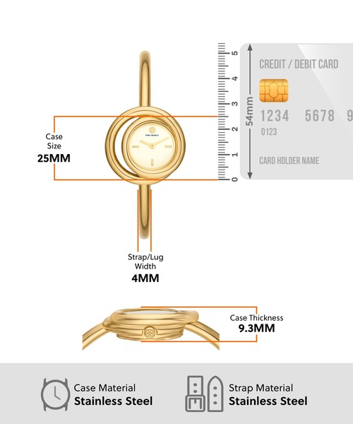 TORY BURCH 「TORY BURCH」 アナログ腕時計 FREE ゴールド