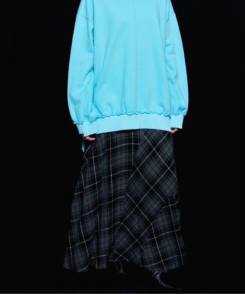 MAISON SPECIAL（メゾンスペシャル） スカート Random Plaid Flare