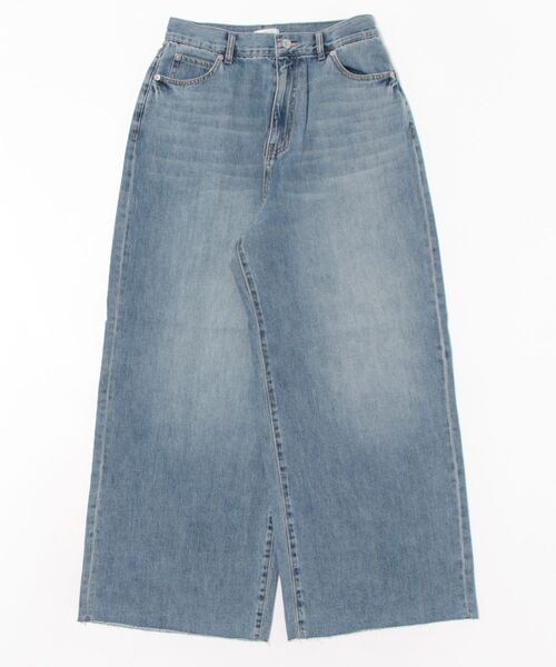 「LOWRYS FARM」 デニムパンツ LARGE ブルー レディース