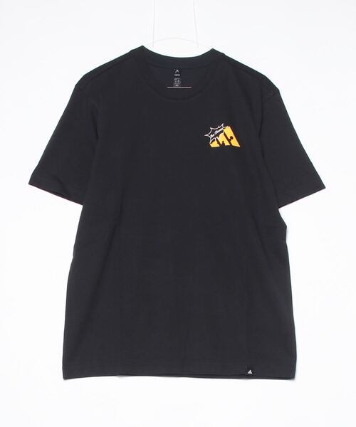 24Karatsとadidas コラボ　フード付き Tシャツ ブラック ゴールド 24Karatsとadidas コラボ フード付き Tシャツ ブラック ゴールド