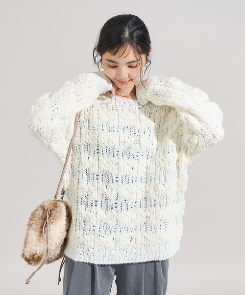 FREAK'S STORE（フリークスストア） ニット セーター スラブ風
