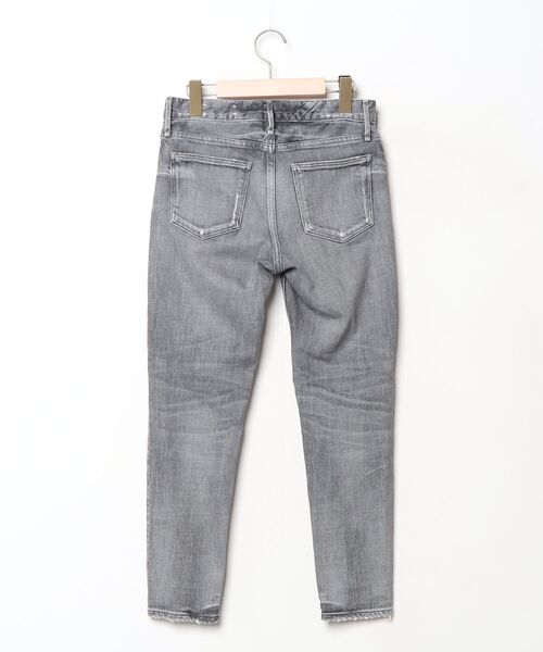 「upperhights」 加工デニムパンツ 22 グレー レディース_画像2