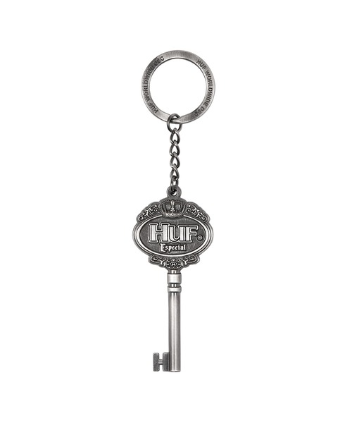 HUF（ハフ） キーホルダー O/S シルバー メンズ : ZOZOTOWN Yahoo!店