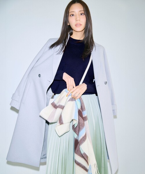 ANY SIS（エニィスィス） コート チェスターコート ウールライクロング