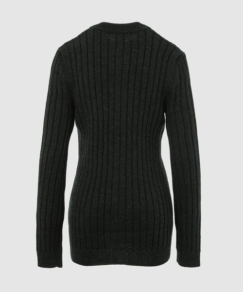 ［入手困難］REPUDILIATION ※商品説明必読 seya. カーディガン SHRINKED RIB CARDIGAN/MELANGE DRY WOOL