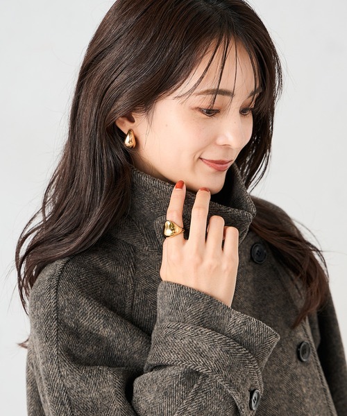 ロングコート　新品未使用 オーバーサイズロングコート【大きいサイズ有】 通販【ニッセン】