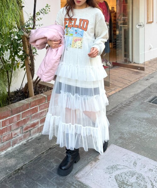 w closet（ダブルクローゼット） ワンピース 「リバイバル/2色展開