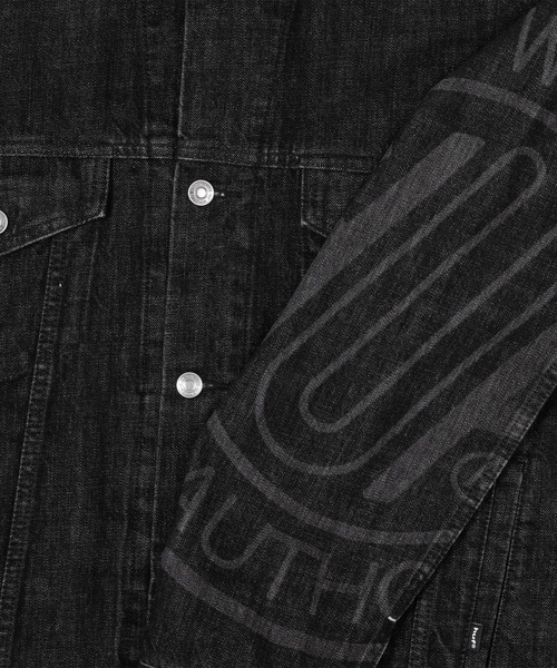 HUF（ハフ） デニムジャケット gジャン TOKEN DENIM JACKET メンズ
