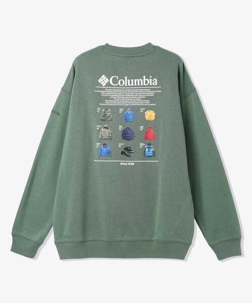 トレーナー スウェット Columbia／サンダーマウンテン スウェット クルー／コロンビア メンズ レディース