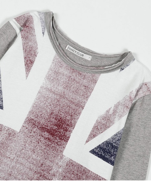 FANCY CLUB（ファンシークラブ） tシャツ A'GEM/9 × .kom UNION JACK