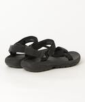 「Teva」 フラットサンダル 23cm ブラ...の詳細画像1