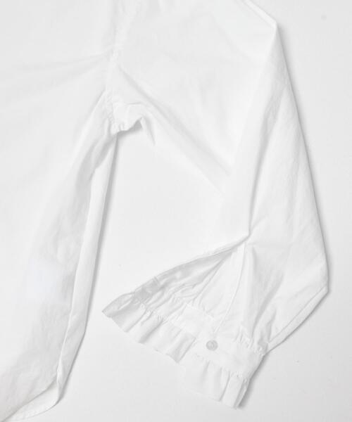 かぐれ ブラウス シャツ Ruffle collar shirt レディース : ZOZOTOWN