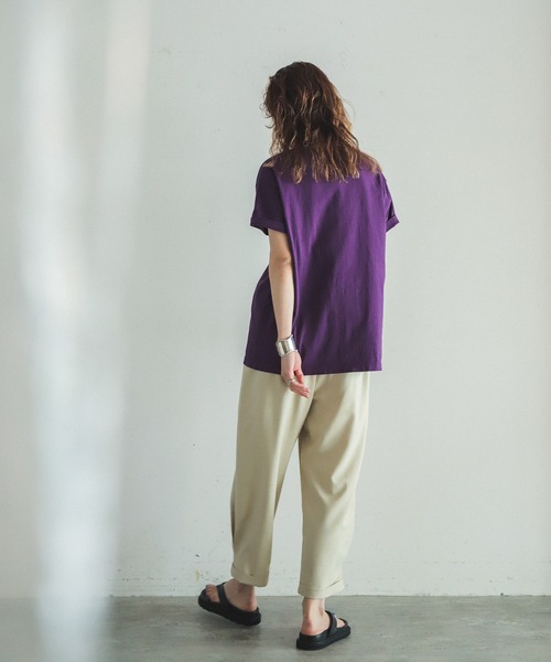 「FIL DE FER」 クロップドパンツ FREE ベージュ レディース_画像5