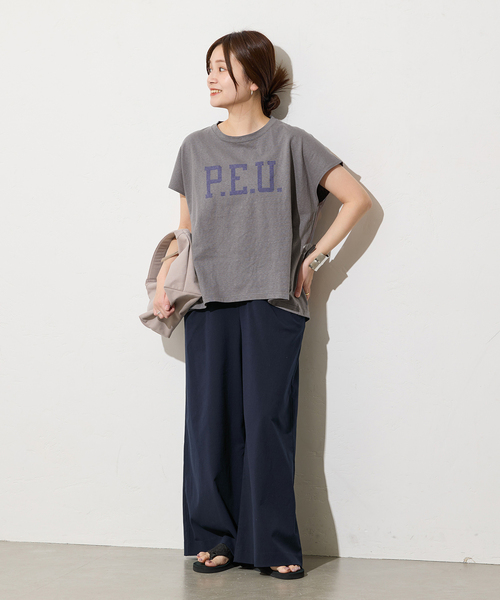 「RIDING HIGH」 半袖Tシャツ FREE ホワイト レディース_画像6