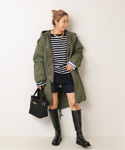 「ROTHCO」 モッズコート M カーキ レディース_画像2