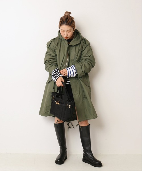 「ROTHCO」 モッズコート M カーキ レディース_画像4