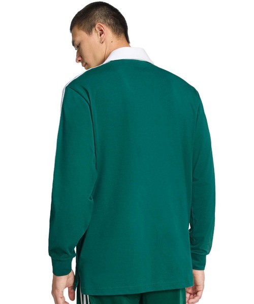 adidas（アディダス） ポロシャツ adidas 3-STRIPES RUGBY LONGSLEEVE