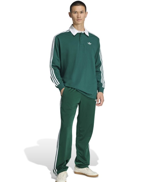 adidas（アディダス） ポロシャツ adidas 3-STRIPES RUGBY LONGSLEEVE