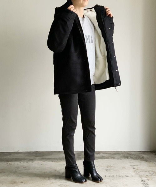 「COMMON WARE」 「HALHAM」ブルゾン M カーキ レディース_画像4