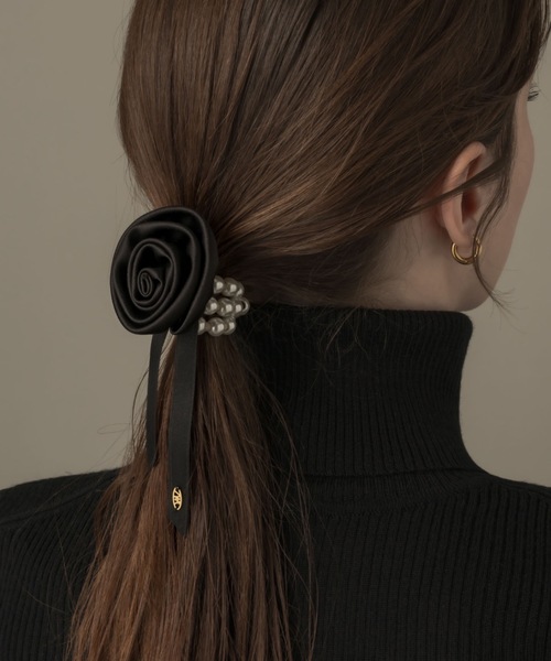 muku ヘアゴム 卒業式 HAIRTIE/ROSE×PEARL : ZOZOTOWN Yahoo!店 - 通販