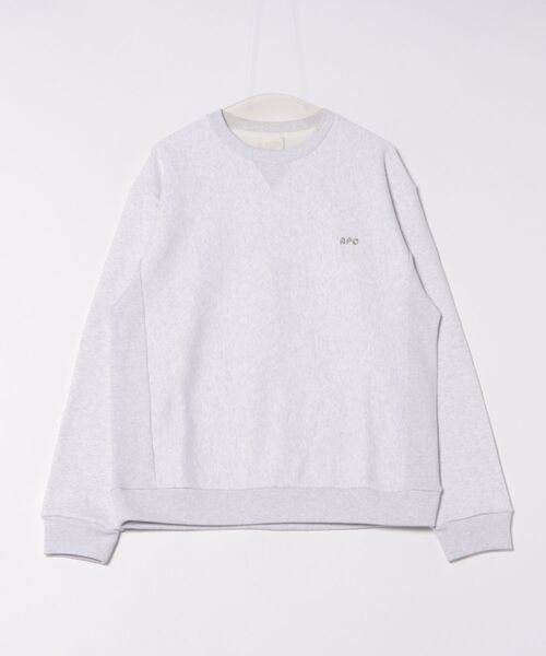 A.P.C. メンズトレーナー（色：グレー系）｜トップス｜ファッション