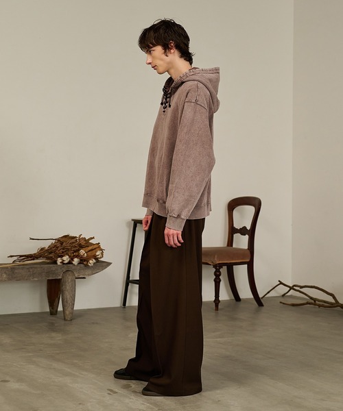 Forte パーカー Washed Deck Hoodie/ウォッシュドダックフーディ