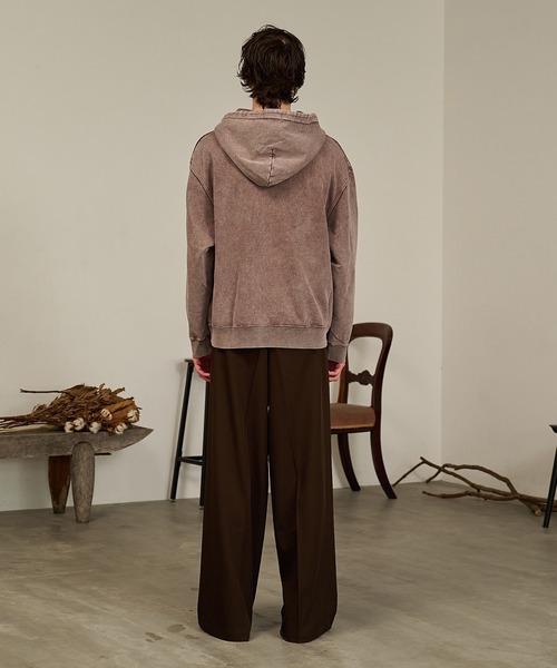 Forte パーカー Washed Deck Hoodie/ウォッシュドダックフーディ