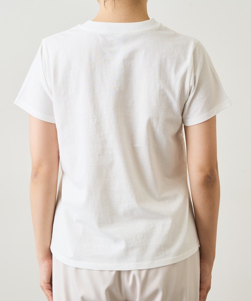 「THE PAUSE」 半袖Tシャツ FREE チャコールグレー レディース_画像5