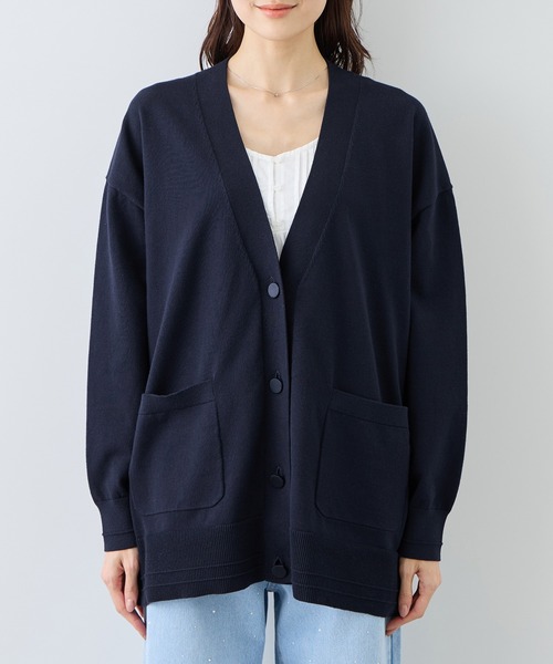 ★TV衣装★　ROPE' PICNIC　カーディガン ROPE' PICNIC（ロペ ピクニック） カーディガン Vネックミドル丈
