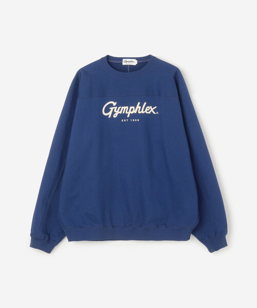 「GYMPHLEX」 スウェットカットソー M グレー メンズの画像