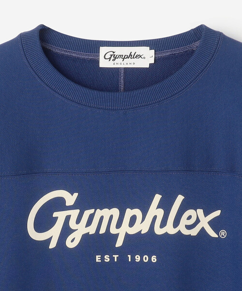「GYMPHLEX」 スウェットカットソー M グレー メンズの画像