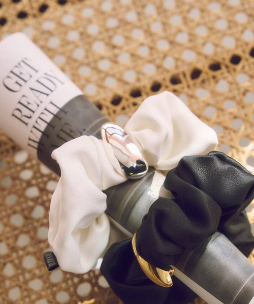 NOBLE（ノーブル） シュシュ in mood/インムード STONE scrunchie