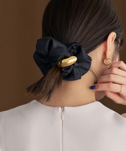 NOBLE（ノーブル） シュシュ in mood/インムード STONE scrunchie