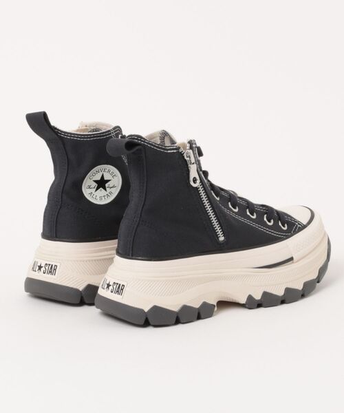「CONVERSE」 ハイカットスニーカー 5.5 ブラック メンズの画像